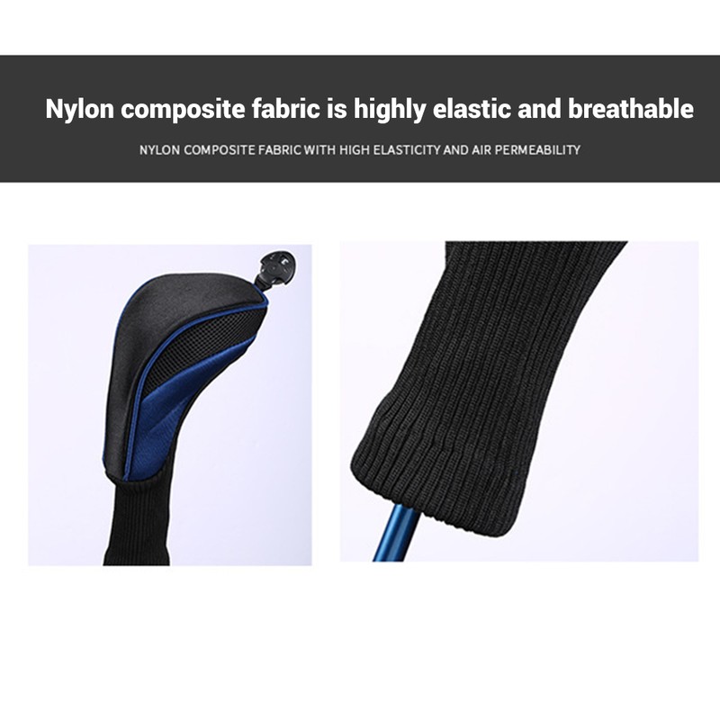 3Pcs Club Head Covers Set 1 3 5 Fairway Wood