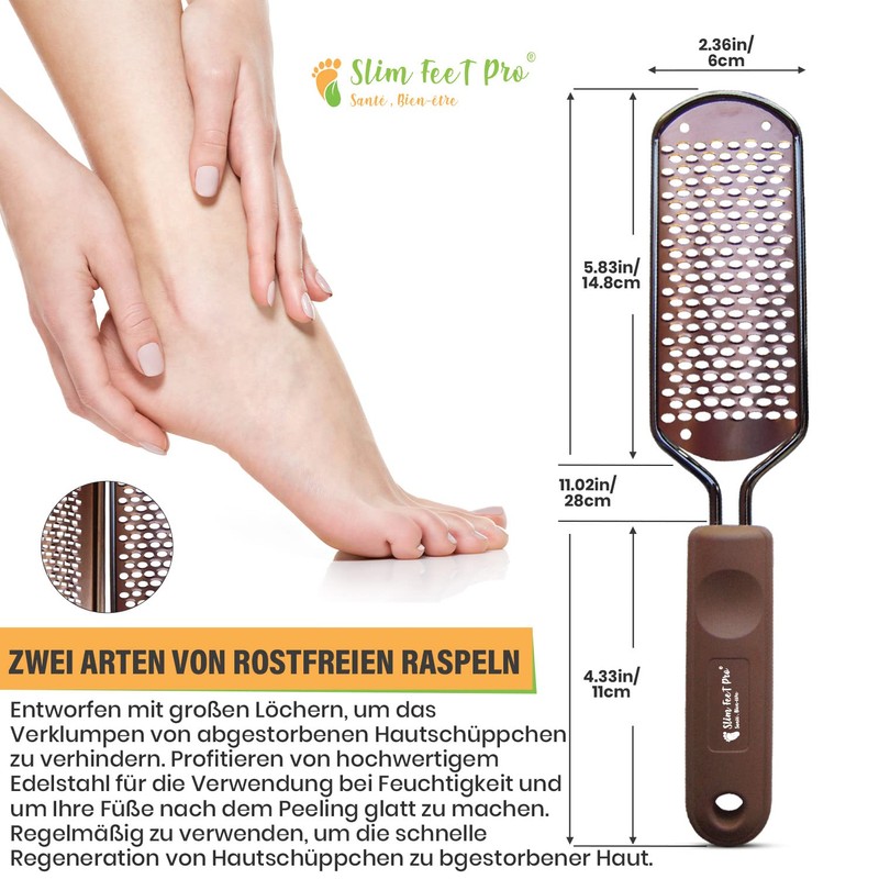 Professional Stainless Steel Callus Remover Kit, Callus Remover Callus Dead