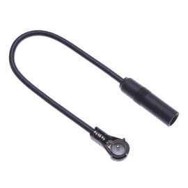 Aftermarket Radio Antenna Adapter by Keple Vehicle Aerial Converter for Selected Stereo Radios Compatible with B.uick, C.adillac, Do.dge, F.ord, Mer.cedes Motorola Type DIN Antenna Connection