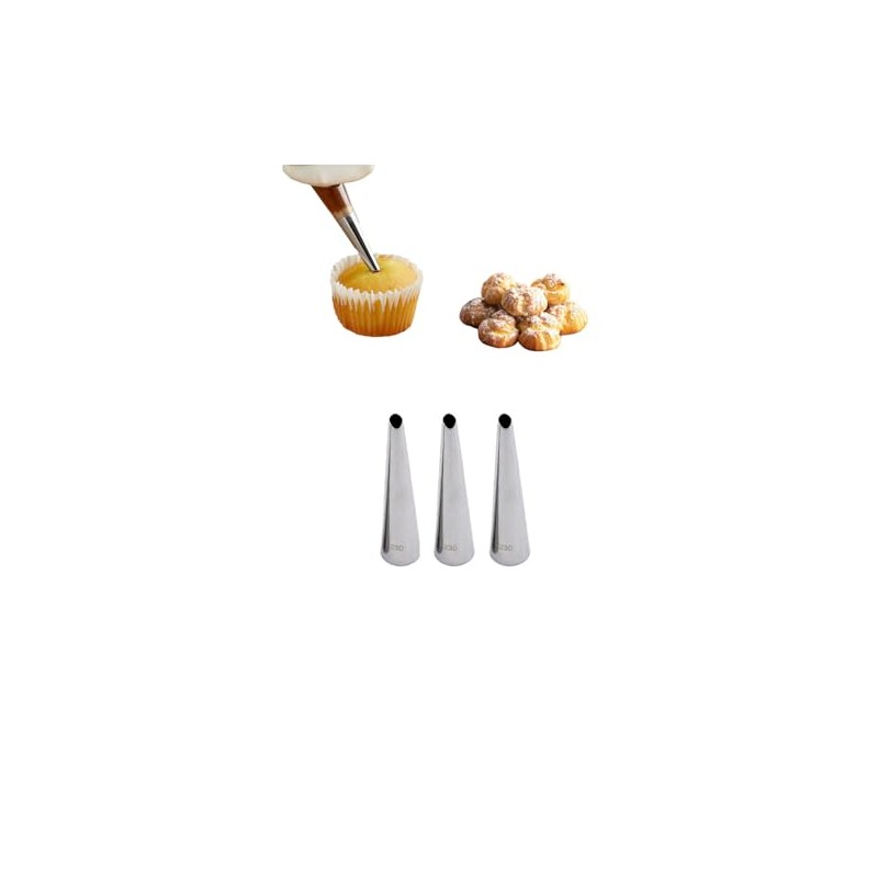 #230 Bismarck Piping Tip – Specialty Filling Tip for Donuts,