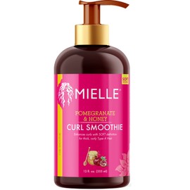 Mielle Organics Mielle Organics Curl Smoothie with Pomegranate, Moisturizing Curl Cream for Thick Type 4 Curly Hair, 12 Ounces