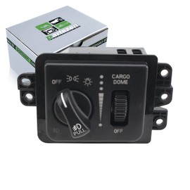 partszen 56045537AC Headlight Switch with Fog Lights for Dodge Ram 1500 2500 3500 2003-2005