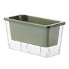AIMALL Self-Watering Square Planter for Indoor Gardening, Balcony Vegetable Pot