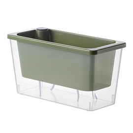 AIMALL Self-Watering Square Planter for Indoor Gardening, Balcony Vegetable Pot with Absorbent Cotton, Lazy Self-Priming Flower Pot, 10.43"x4.72"x5.5"