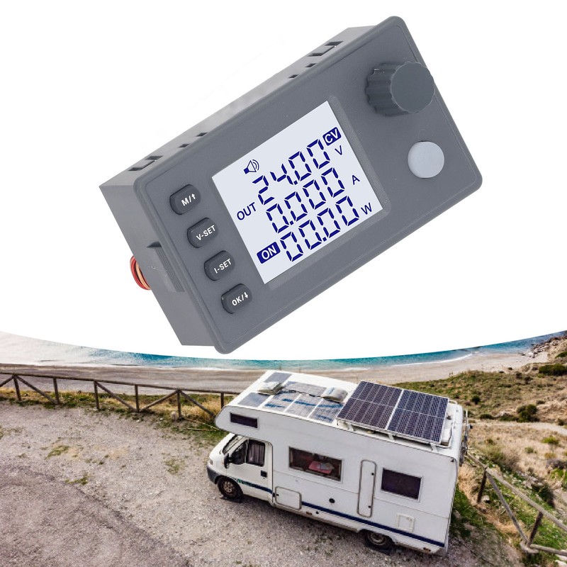 DC6‑36V to DC0.5‑36V 40W Buck Boost Converter 1.8in LCD Display