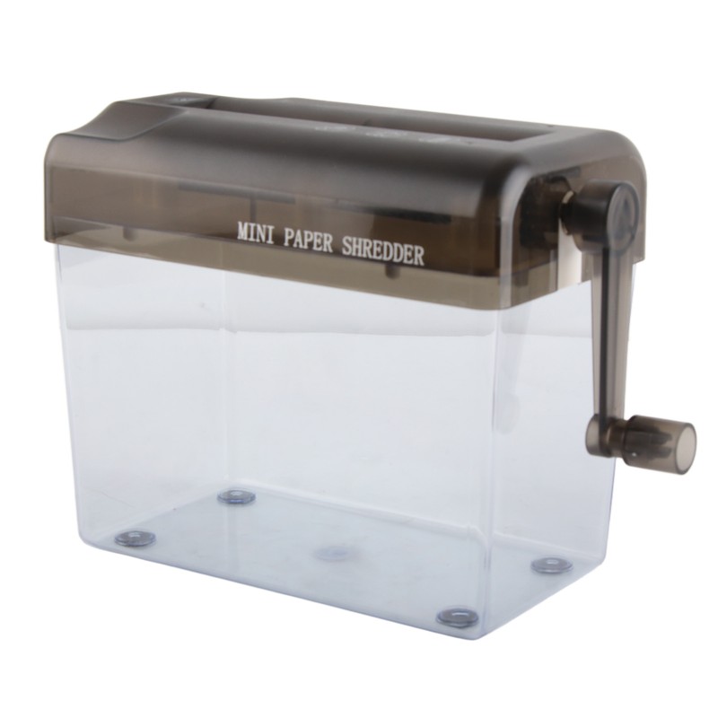 Portable Mini Manual Shredder Desktop A6 Hand File Shredder Paper