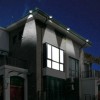Solar Powered LED Garden Light With Bracket White Light ABS