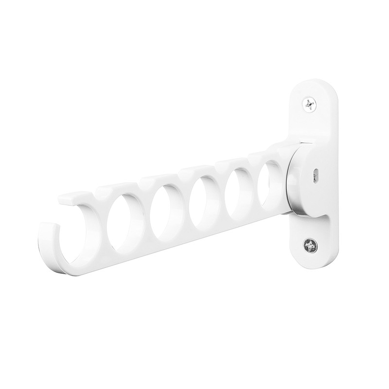 Spectrum 35000 Diversified Wall Mount Hanger Holder Closet Organizer, White