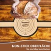 Silikon Backmatte für Dutch Oven,backmatte brot,Antihaft 2 PCS, leicht zu