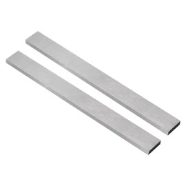 sourcing map Lathe Tool Bit 6mm x 20mm x 200mm, Square Lathe Turning Tool Blanks, HSS (High Speed Steel) Rectangular Fly Cutter Mill Blank, 2pcs