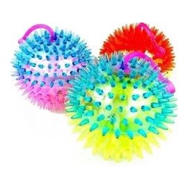 RIVERSOFY 12 Pelotas De Pico Luz Led Juguete Piñata Fiesta Bolo Regalo