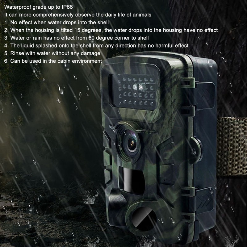 PR700 Trail Camera HD Infrared Waterproof Wildlife Surveillance Camera for