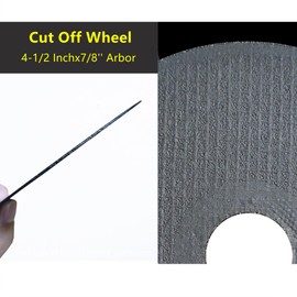 ROZZLOOM 5pcs Cut Off Wheels 4 1/2 Inch for Angle Grinder - 4.5''x.045''x7/8'' Cutting Wheels Professional Fast Grinding Cutting Disc for Metal & Stainless Steel