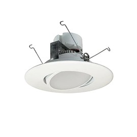 Nora Lighting NOX-563430WW 5/6" Onyx Round Led Adjustable Retrofit, 3000K