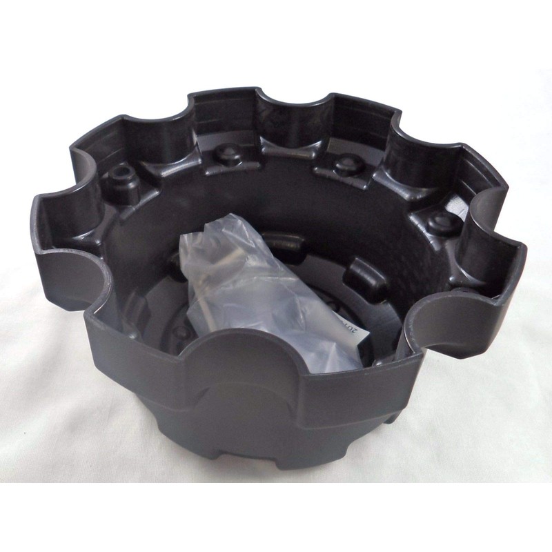Ultra Motorsports 8 Lug Matte Black Wheel Center Cap Qty