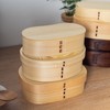Lunch Box Set Japanese Style Wooden Food Storage Container for