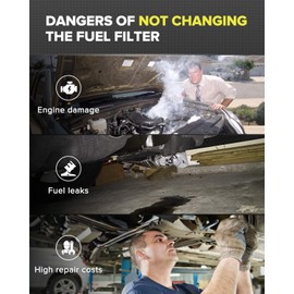 PHILTOP 6.7 Powerstroke Diesel Fuel Filter Water Separator │Replacement For 2011-2016 Ford F250 F350 F450 F550 Super Duty V8 Diesel Engines │Replaces# FD-4615, BC3Z-9N184-B