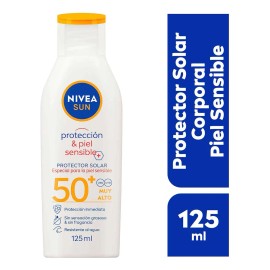 Protector Solar Corporal Protect & Sensitive 125 ml NIVEA SUN