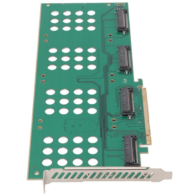 Riser Card PCIE3.0 X16 M.2 U.2 SSD Hard Drive Expansion