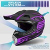 DOT Approved Ultra-Lightweight Full Face Dirt Bike Helmet - Ventilated
