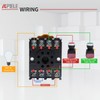 APIELE 110V AC Timer Relay Digital Display 0.1S-99H Delay Time