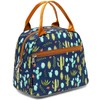 FlowFly Insulated Lunch Cooler Bag - Tote Bag Organizer for