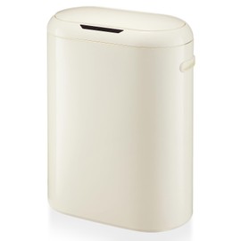 Automatic Trash Can with Lid,13 Gallon Smart Trash Can, 50L Motion Sensor Trash Can for Bedroom, Bathroom, Kitchen, Office