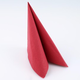 FRANZ MENSCH Hygostar Classic Napkins 33 x 33 cm 2-Ply FSC Certified Bordeaux L 33 cm W 33 cm x 33 cm Pack of 1500