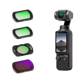 FOTGA Magnetic CPL + ND8 + 1/4 Black Diffusion + MC-UV Lens Filter Kits for DJI Osmo Pocket 3,HD Optical Glass,Multi-Coating