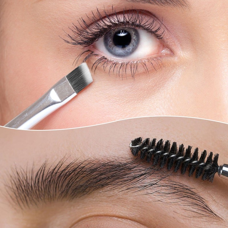 6 Pieces Of Double-Headed Eyebrow Brush, Beauty Tools, Portable Makeup