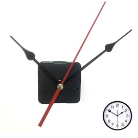 Gokelomg Clock Movement Black Time Minutes Second DIY Tool Set