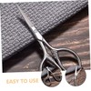 Ipetboom Stainless Steel Eyebrow Trimming Scissors Precision Cutting for Men