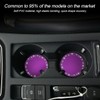 Car Cup Holder Coaster, 2 PCS Universal Bling Crystal Rhinestone