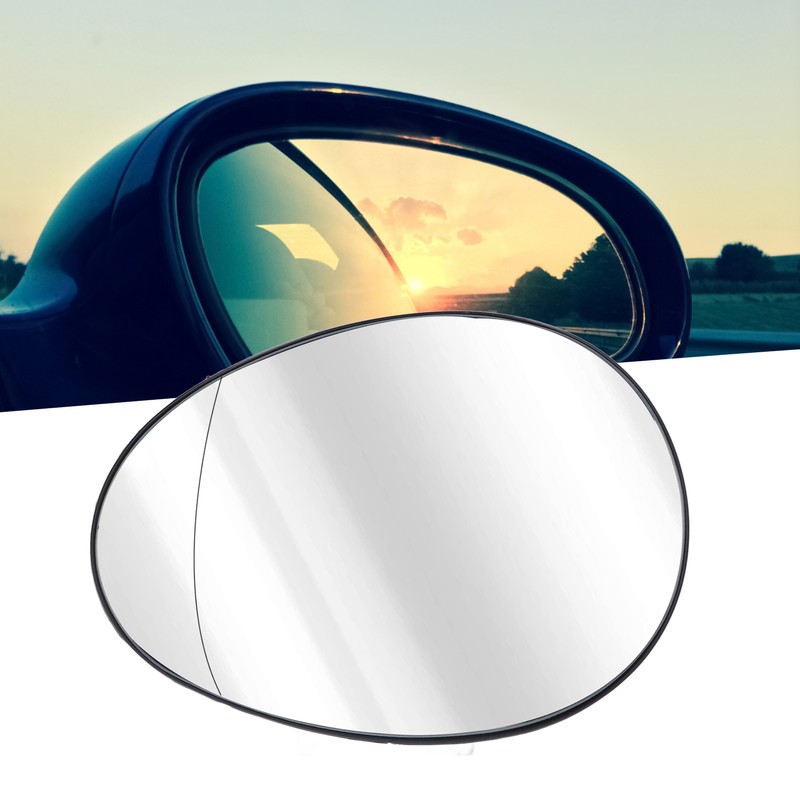 Side Wing Mirror Glass Heated Rearview Mirror Glass for Cooper