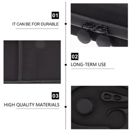 Stethoscope Carry Case Professional Stethoscope Protector Case Stethoscopes Pen Cover for Home Shop Outdoor Black