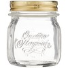 Bormioli Rocco Quattro Stagioni Clear Airtight Mason Jar, 8.5 Oz.