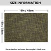 Kevin Textile Placemats, Set of 4 Heat-Resistant Placemats for Kitchen