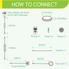 Meigour Under or Over Counter LED Lighting Kit, 120 Volt