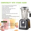 64-Ounce Stainless Steel Blending Container Replacement with SELF-DETECT, for vitamix