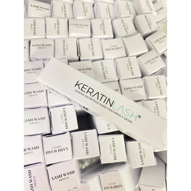 Lash Wash México Suero Fortalecedor De Pestañas Con Keratine Y