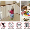 JIFTOK Baby Gate for Stairs, Banister Guard for Kids, Pets,