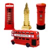 London Souvenir Sharpener Set, Pencil Sharpeners Set of 4 Pieces,