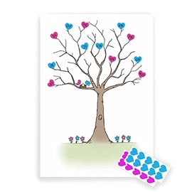 Baby Prediction Tree - Baby Shower - Guess Is It A Boy Or Girl?