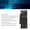 Quad M.2 NVMe to PCIe 4.0 X16 Adapter 4 Port