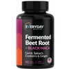 EVERYDAY NUTRITION Organic Fermented Beet Root, Black Maca, Carrot, Spinach,