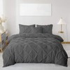 MH Traders King Size Duvet Cover Sets with Pintuck Design