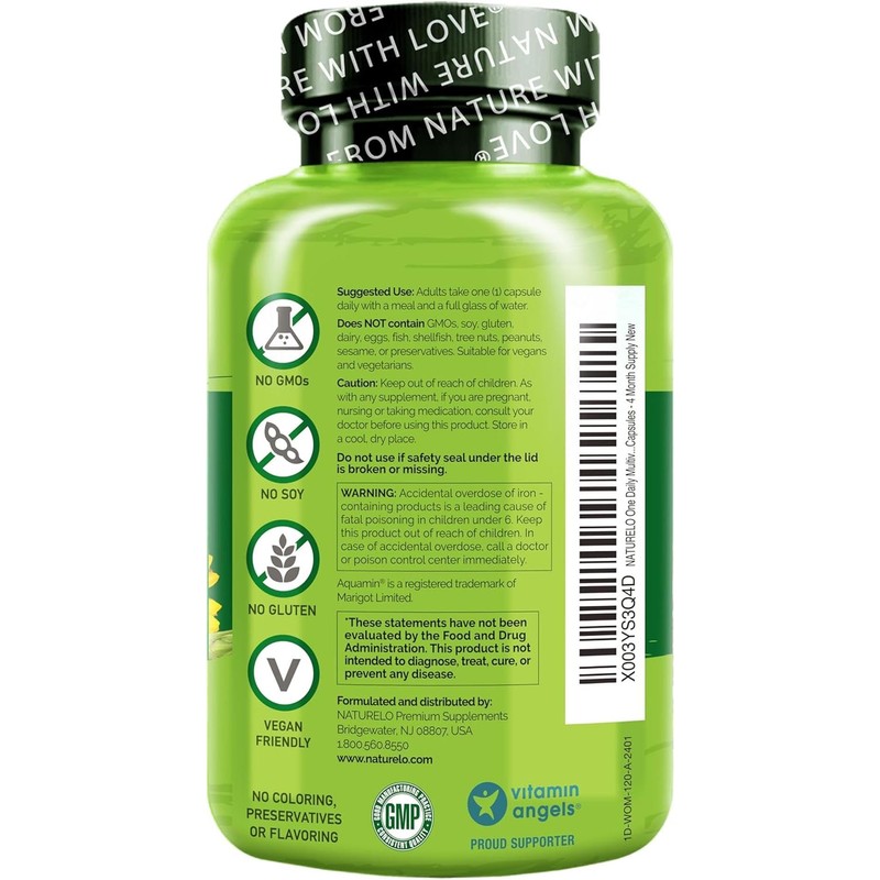 Women's Multivitamins (One a Day) | 30 Essential Vitamins, Minerals,