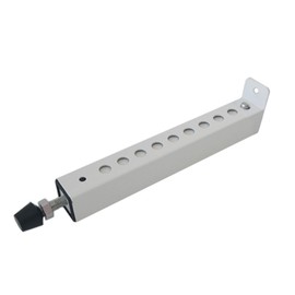 JEACENT AC Security Window Lock Bar, Window Security Bars - Sturdy Steel, Extends from 10" to 17 1/2" for Sliding Windows with AC Unit Installed