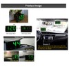 Car Headup Display GPS Digital Speedometer with 4.5 Inch LED