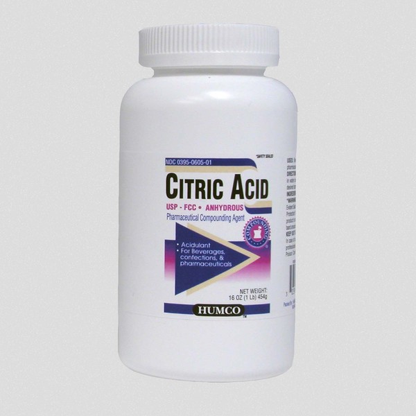 Humco Citric Acid Compounding Agent- 4oz